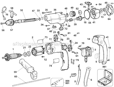 Part Location Diagram of 945706-00 DeWALT Clutch